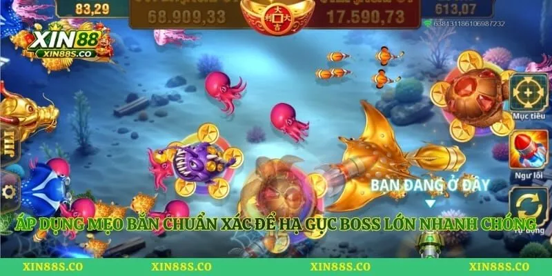 Áp dụng mẹo bắn chuẩn xác để hạ gục boss lớn nhanh chóng
