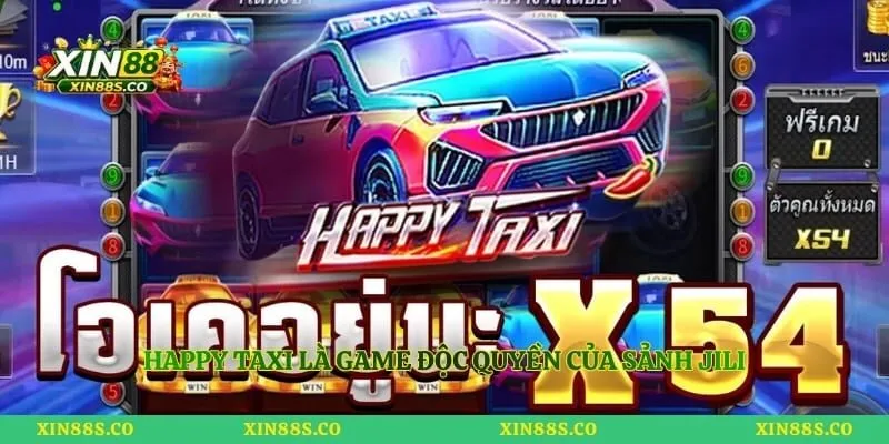 Happy Taxi là game độc quyền của sảnh JILI