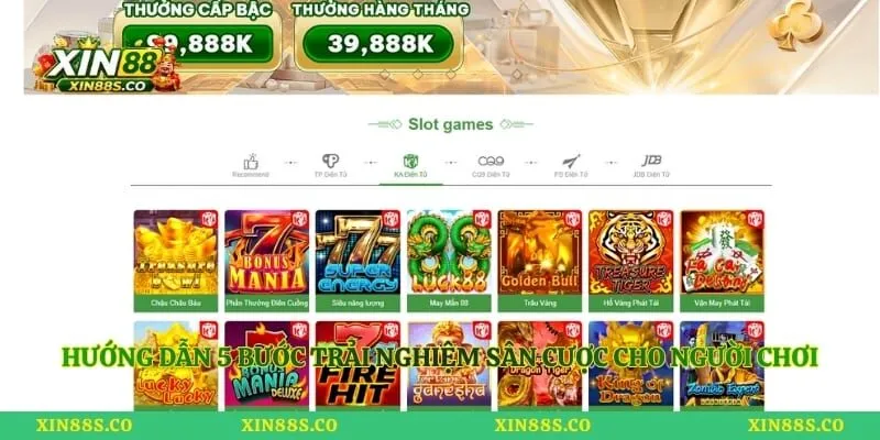 Hướng dẫn 5 bước trải nghiệm sân cược cho người chơi