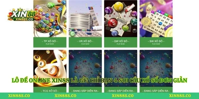 Lô Đề Online Xin88 Là Gì? Chỉ Bạn 4 Soi Cầu Xổ Số Đơn Giản