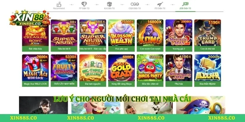 Lưu ý cho người mới chơi tại nhà cái