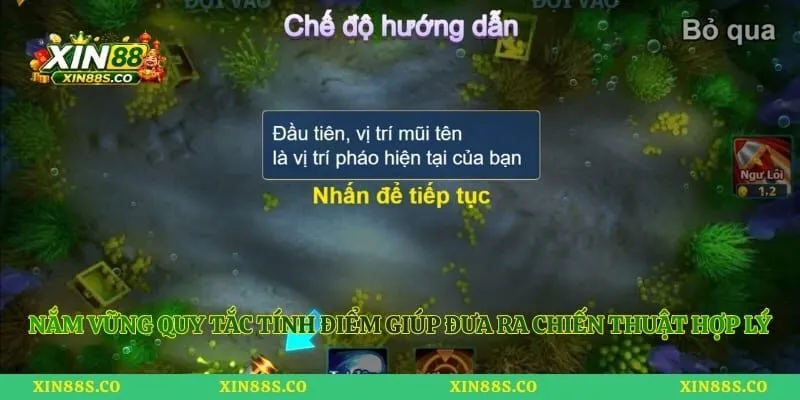 Nắm vững quy tắc tính điểm giúp đưa ra chiến thuật hợp lý